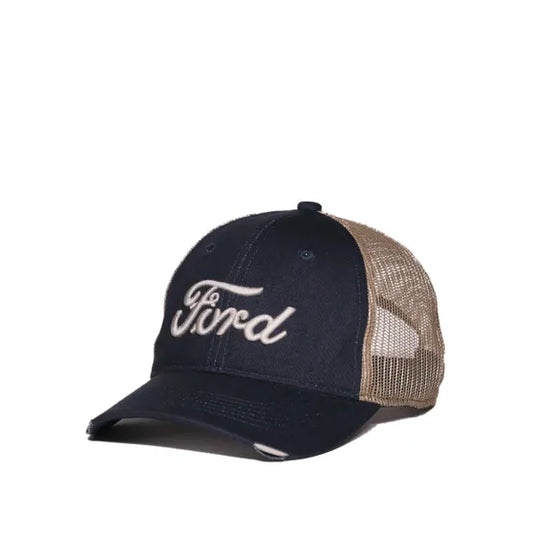 FRD16A - Ford Navy/Natural Cap
