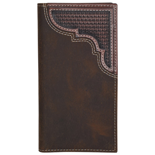 23205767W3 - Justin Rodeo Wallet w/Embossed Yoke