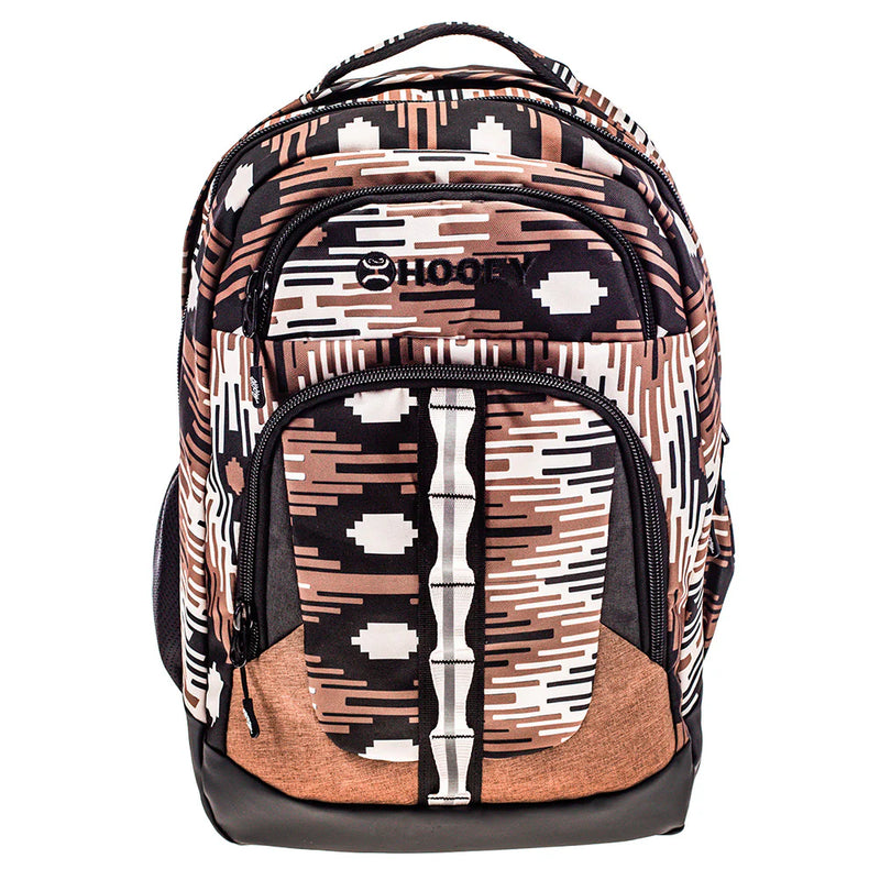 Load image into Gallery viewer, BP074TNBK - Hooey &quot;Ox&quot; Hooey Backpack Tan &amp; Black w/Aztec
