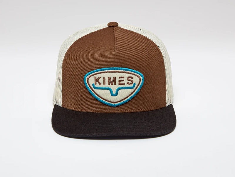 Load image into Gallery viewer, KM10 - Kimes Ranch Conway Trucker Hat Brown
