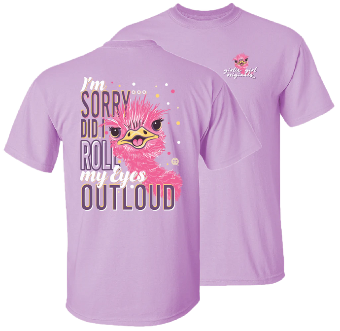 2653 - Roll Eyes Ostrich T Shirt
