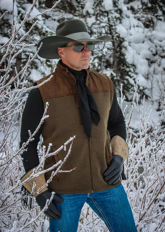 Load image into Gallery viewer, M26701OLIVE - Men's Fleece Vest
