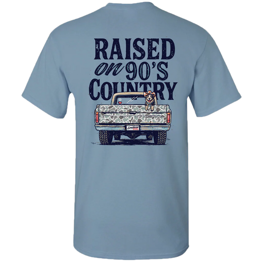 2783 - Raised 90's Country - Stone Blue