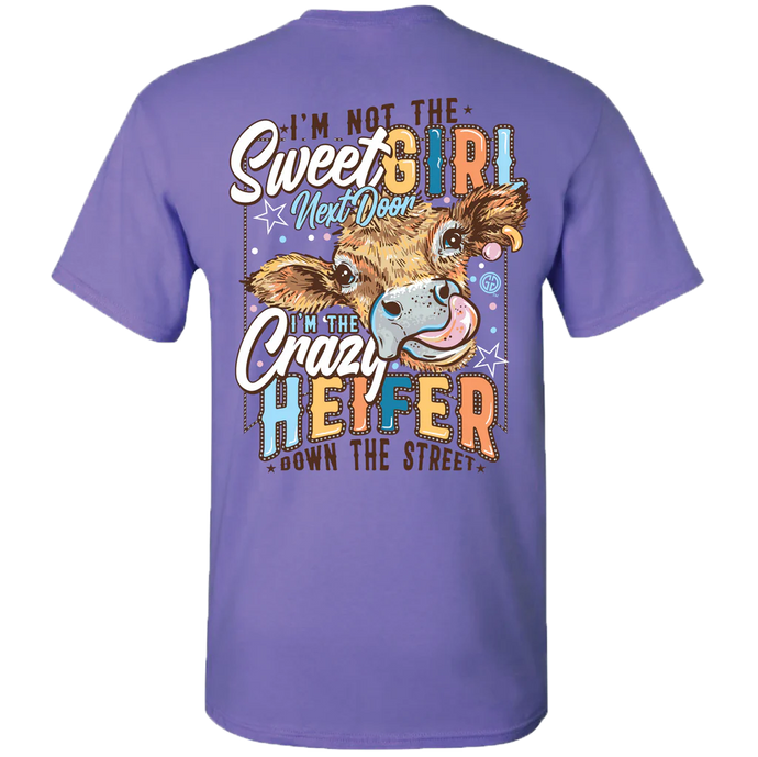 2716 - Sweet Crazy Heifer T Shirt