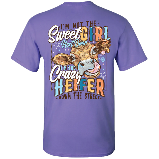 2716 - Sweet Crazy Heifer T Shirt