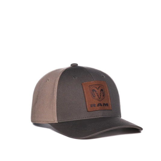 RAM15A - Tan and Grey Cap With Ram Logo