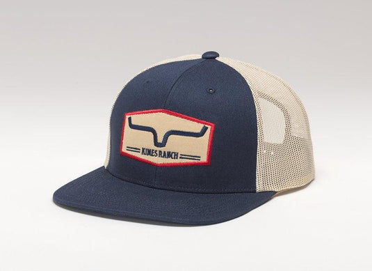 KM42 - Kimes Ranch Replay Trucker Hat - Navy