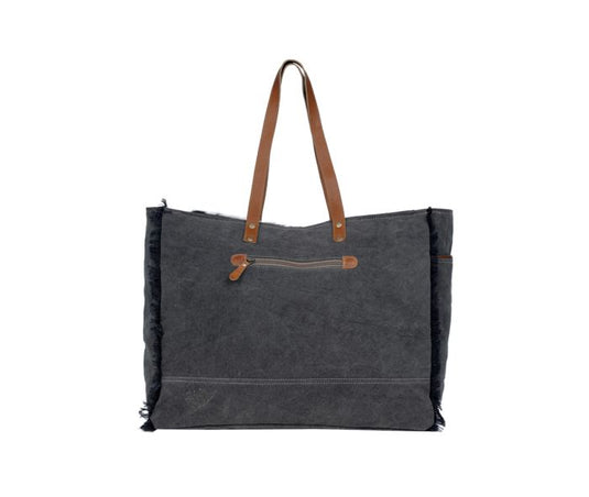 S-3332 - Myra Matty Affair Canvas & Hairon Bag