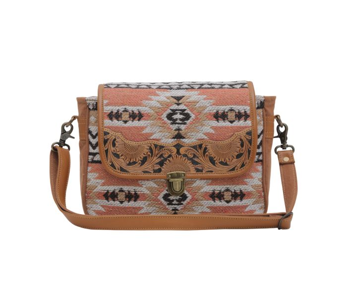 Load image into Gallery viewer, S-6229 - Myra Sansa Alfama Handtooled Bag
