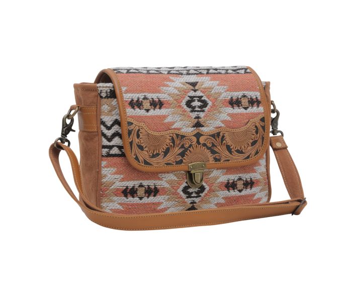 Load image into Gallery viewer, S-6229 - Myra Sansa Alfama Handtooled Bag
