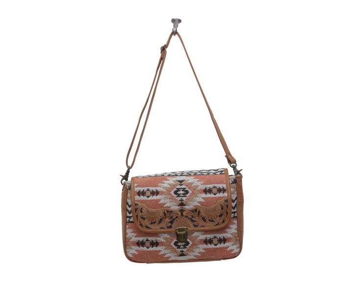 Load image into Gallery viewer, S-6229 - Myra Sansa Alfama Handtooled Bag
