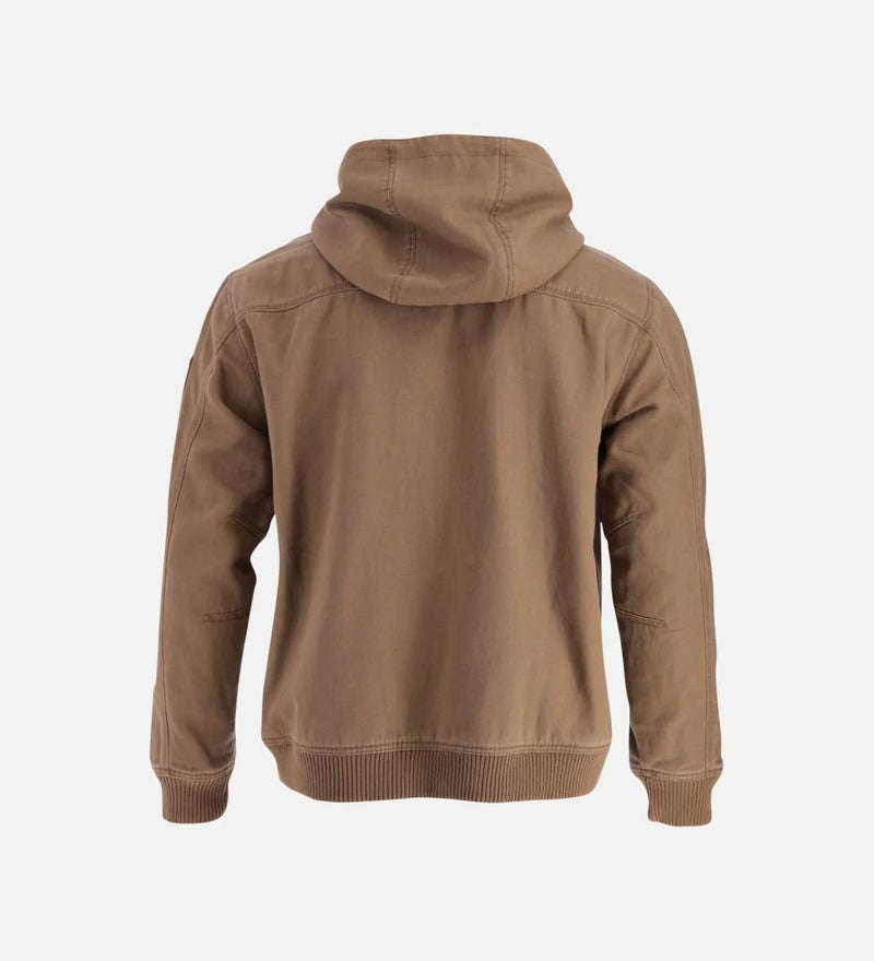 Load image into Gallery viewer, TG205572 - Thorogood Legacy Stone Washed Hooded Bomber Jacket - Otter
