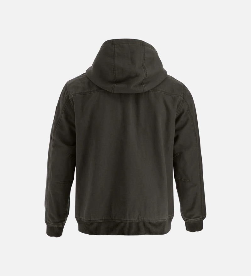 Load image into Gallery viewer, TG205572 - Thorogood Legacy Stone Washed Hooded Bomber Jacket - Swamp
