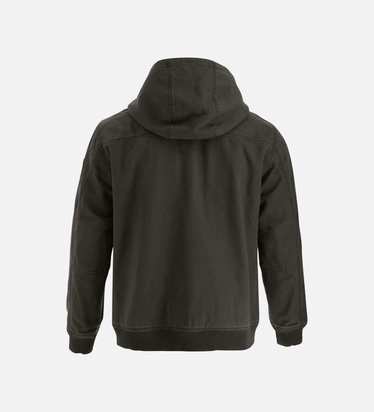 TG205572 - Thorogood Legacy Stone Washed Hooded Bomber Jacket - Swamp
