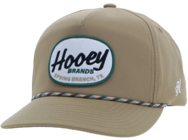 2499T-TN - Hooey "Local" Hat Tan W/White/Black Patch