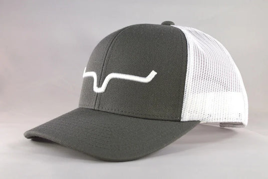 KM26 - Kimes Ranch Weekly Trucker Hat - Grey