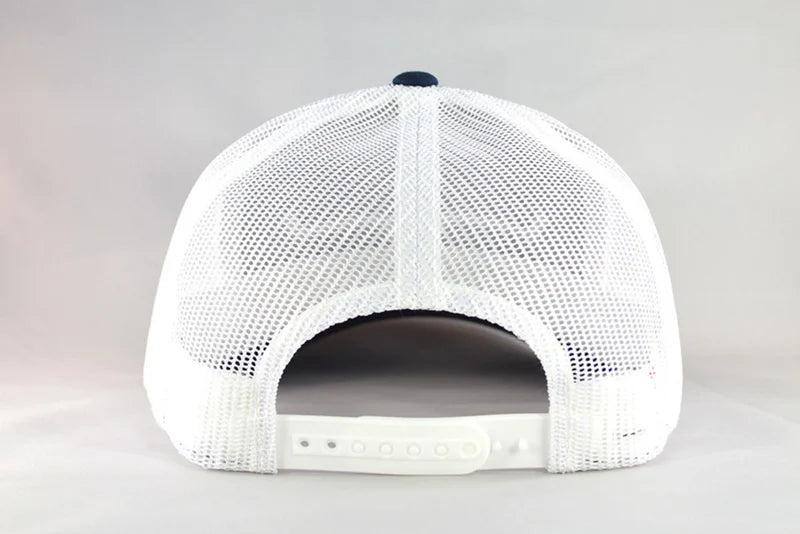 Load image into Gallery viewer, KM27 - Kimes Ranch Weekly Trucker Hat - Navy
